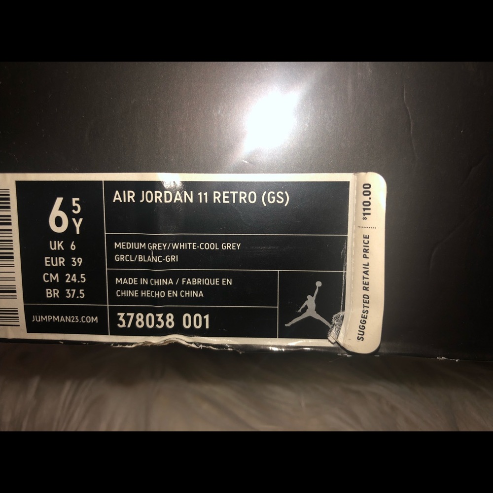 Retro cool grey 11s